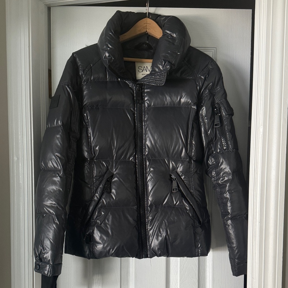 SAM Shiny Black Freestyle Jacket
